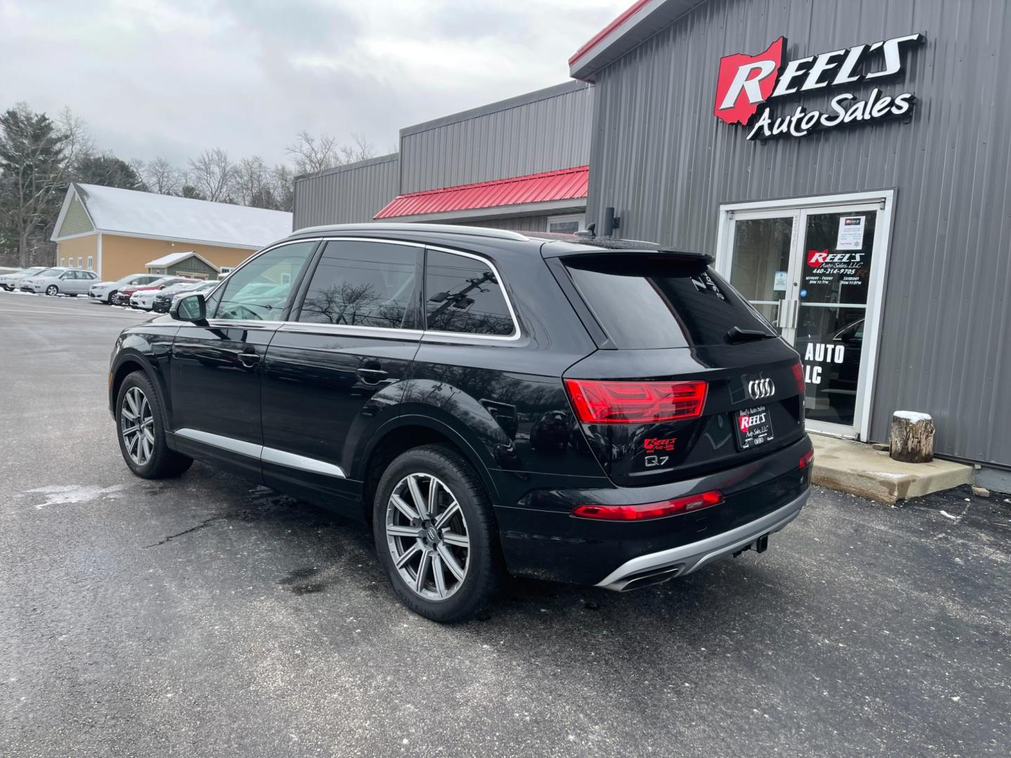 2019 Black /Brown Audi Q7 3.0T Premium Plus quattro (WA1LAAF77KD) with an 3.0L V6 DOHC 24V Supercharged engine, 8A transmission, located at 11115 Chardon Rd. , Chardon, OH, 44024, (440) 214-9705, 41.580246, -81.241943 - Photo#8